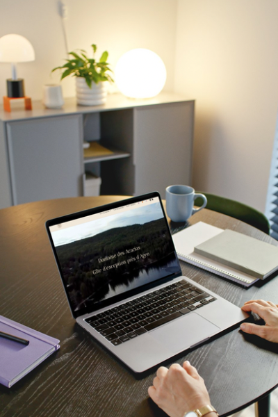 Site internet Domaine des Acacias